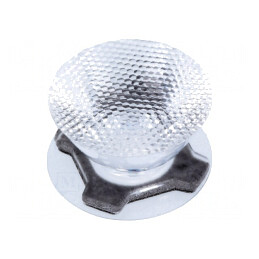 Lentilă LED Transparentă Rotundă 26-29° 21,6mm | Electronic-mag.ro | Componente Electronice