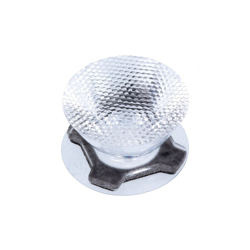 Lentilă LED Transparentă Rotundă 26-29° 21,6mm | Electronic-mag.ro | Componente Electronice