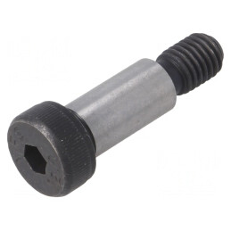 Șurub de păsuire oțel M10 x 16mm HEX 6mm