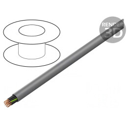 Cablu JZ-500 HMH 5G0,5mm2 Neecranat Gri 300V/500V | Electronic-mag.ro | Componente Electronice