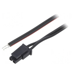 Cablu Micro-Fit 3.0 Mamă 2P 0.2m 4A PVC | Electronic-mag.ro | Componente Electronice