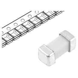 Siguranţă: siguranţă; întârziere; 12A; 72VAC; 60VDC; SMD; ceramică