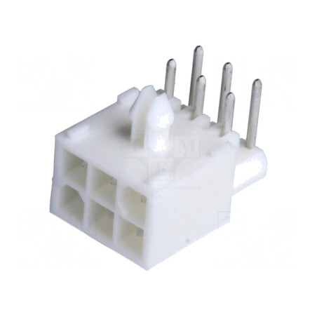 Soclu cablu-placă Mini Universal MATE-N-LOK 4,14mm 600V | Electronic-mag.ro | Componente Electronice