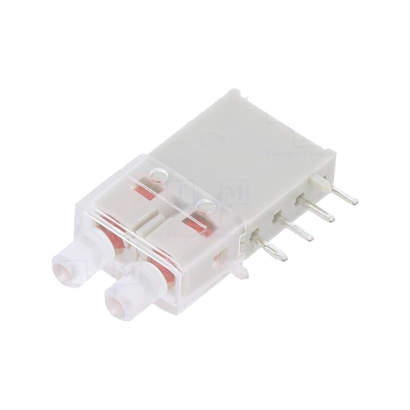 LED Roșu 2,9mm 20mA 50° | Electronic-mag.ro | Componente Electronice