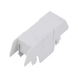 Capac carcase ABS gri 22,5mm UL94HB EH 22,5 | Electronic-mag.ro | Componente Electronice