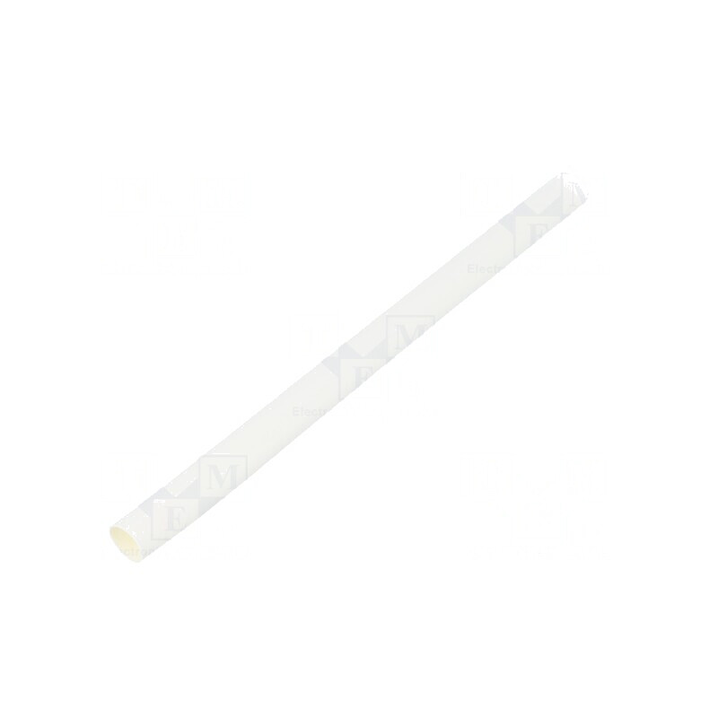 Manșon Termocontractabil Flexibil 2:1 6,4mm Alb | Electronic-mag.ro | Componente Electronice