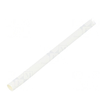 Manșon Termocontractabil Flexibil 2:1 6,4mm Alb | Electronic-mag.ro | Componente Electronice
