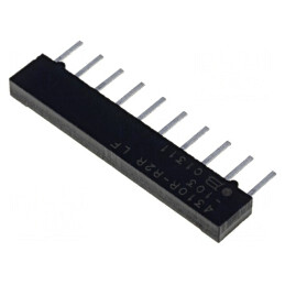 Rezistor multipolar 10kΩ 5 rezistori 1,25W 100V | Electronic-mag.ro | Componente Electronice