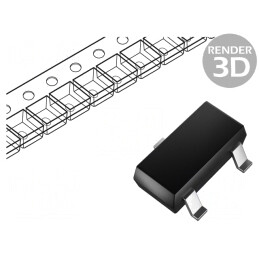 Sursă tensiune de referință 2.5V SOT23 bandă