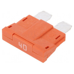 Siguranță Auto 40A 58VDC 19mm UNIVAL | Electronic-mag.ro | Componente Electronice