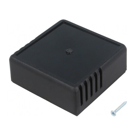 Carcasă Universală ABS Neagră 70x70x28 mm | Electronic-mag.ro | Componente Electronice