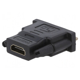 Adaptor DVI-D la HDMI, Negru | Electronic-mag.ro | Componente Electronice