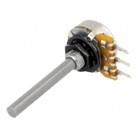 Potențiometru axial 4.7kΩ 0.25W linear | Electronic-mag.ro | Componente Electronice