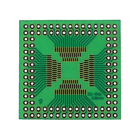 Placă Universală Față Multiadaptor 40x40mm | Electronic-mag.ro | Componente Electronice