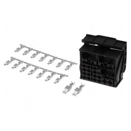 Kit mufă Quadlock 52 PIN VW Negru 2011 | Electronic-mag.ro | Componente Electronice