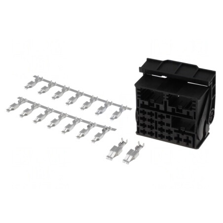 Kit mufă Quadlock 52 PIN VW Negru 2011 | Electronic-mag.ro | Componente Electronice