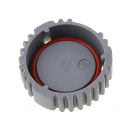 Carcasă soclu AHD PIN 9 gri | Electronic-mag.ro | Componente Electronice