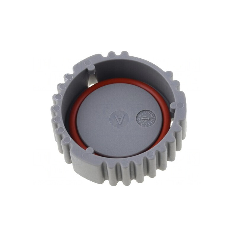 Carcasă soclu AHD PIN 9 gri | Electronic-mag.ro | Componente Electronice