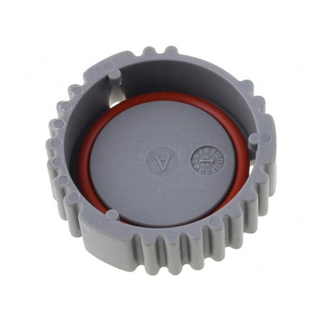 Carcasă soclu AHD PIN 9 gri | Electronic-mag.ro | Componente Electronice