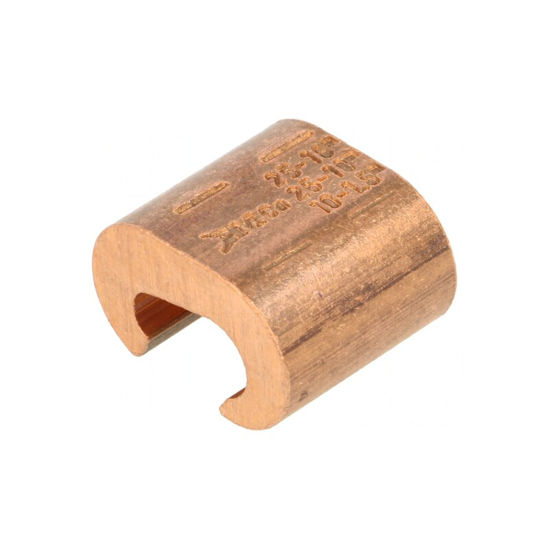 Conector Clemă Laterală Cupru 25mm2 4AWG | Electronic-mag.ro | Componente Electronice