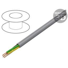 Cablu de Control Chainflex CF130.UL 4G0,5mm2 PVC Gri | Electronic-mag.ro | Componente Electronice