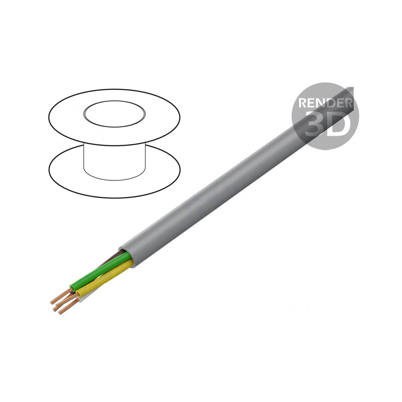 Cablu de Control Chainflex CF130.UL 4G0,5mm2 PVC Gri | Electronic-mag.ro | Componente Electronice Cablu de Control Chainflex CF130.UL 4G0,5mm2 PVC Gri | Electronic-mag.ro | Componente Electronice