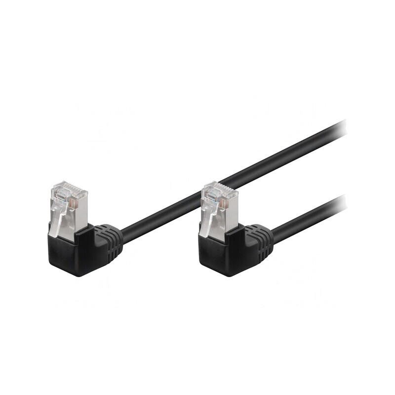 Patch Cord Negru F/UTP Cat5e 1m Ecranat | Electronic-mag.ro | Componente Electronice Patch Cord Negru F/UTP Cat5e 1m Ecranat | Electronic-mag.ro | Componente Electronice