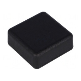Carcasă universală neagră IP54 35mm x 35mm x 15mm 1551 ABS | Electronic-mag.ro | Componente Electronice
