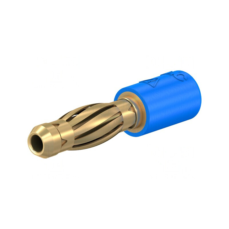 Adaptor Banană Albastru 4mm 25A Aurit Neizolat | Electronic-mag.ro | Componente Electronice Adaptor Banană Albastru 4mm 25A Aurit Neizolat | Electronic-mag.ro | Componente Electronice