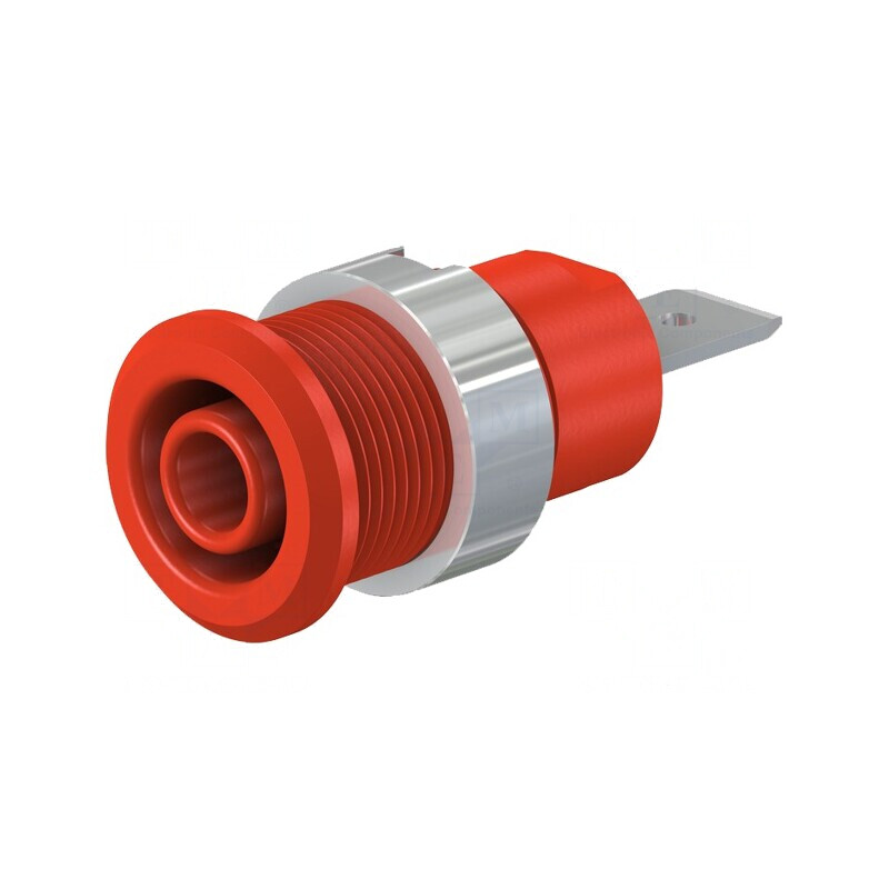 Soclu Banană Roșu 4mm 32A 1kV | Electronic-mag.ro | Componente Electronice Soclu Banană Roșu 4mm 32A 1kV | Electronic-mag.ro | Componente Electronice