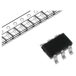 Comparator Low-Power 1.8-5.5V SMT SOT23-6