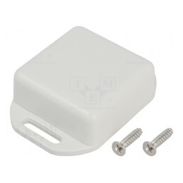 Carcasă Universală cu Lame de Fixare 35mm x 35mm x 15mm | Electronic-mag.ro | Componente Electronice