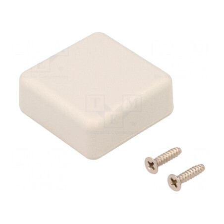 Carcasă universală ABS gri IP54 35x35x15mm | Electronic-mag.ro | Componente Electronice