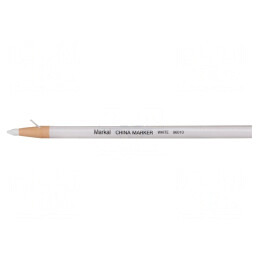 Marker: creion; albă; CHINA MARKER; Capăt: conică