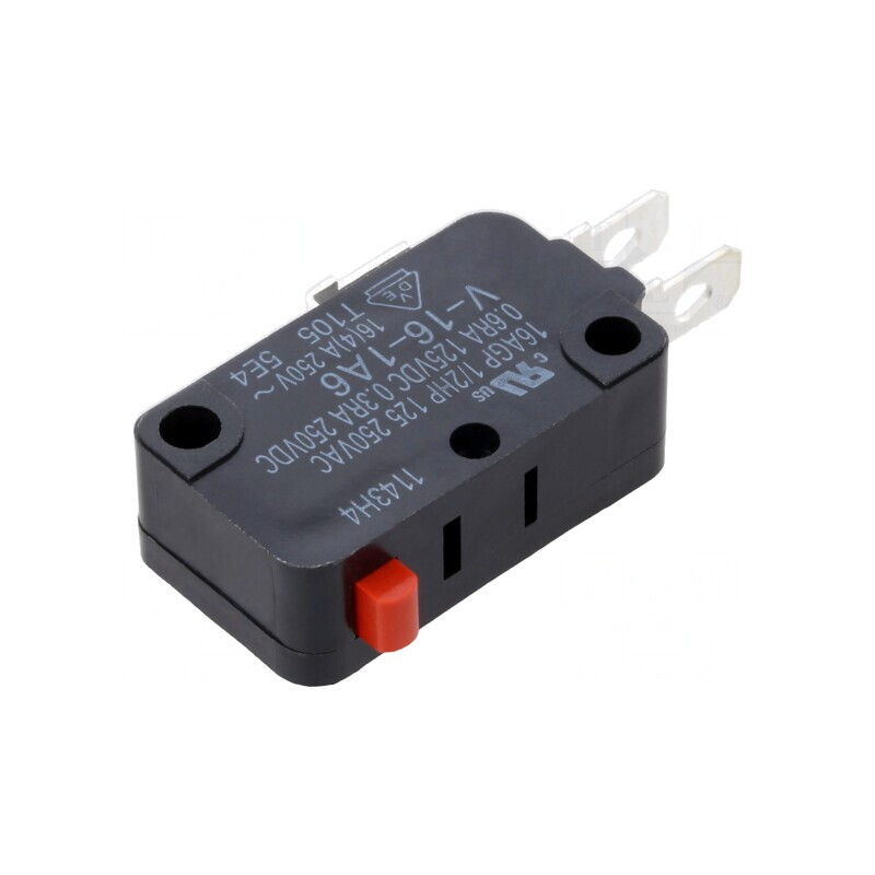 Microîntrerupător SNAP ACTION 16A 250V SPDT | Electronic-mag.ro | Componente Electronice