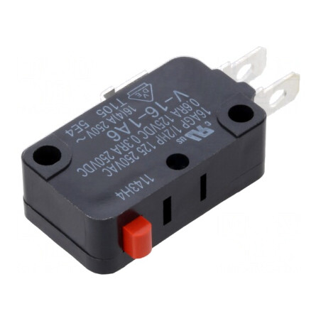 Microîntrerupător SNAP ACTION 16A 250V SPDT | Electronic-mag.ro | Componente Electronice