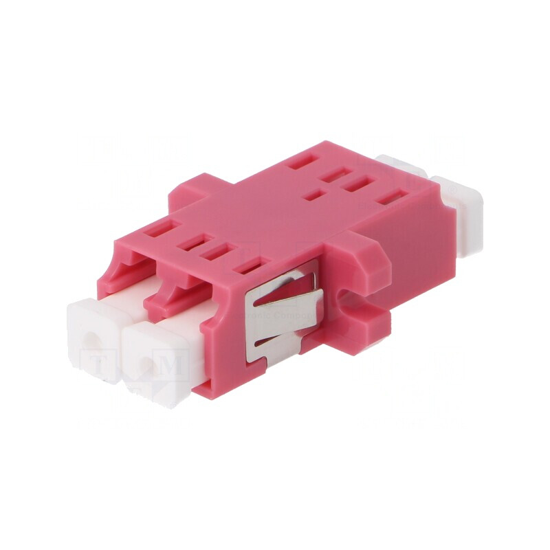 Conector fibră optică duplex multimod LC | Electronic-mag.ro | Componente Electronice