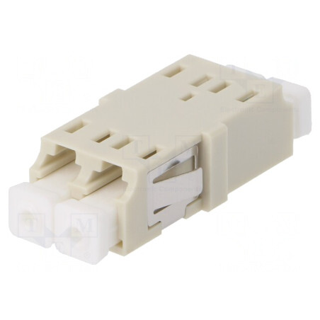 Conector Fibră Optică Soclu Cuplă Duplex Multimod LC | Electronic-mag.ro | Componente Electronice