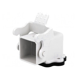 Carcasă pentru conectori HDC 3A cu clichet metalic | Electronic-mag.ro | Componente Electronice