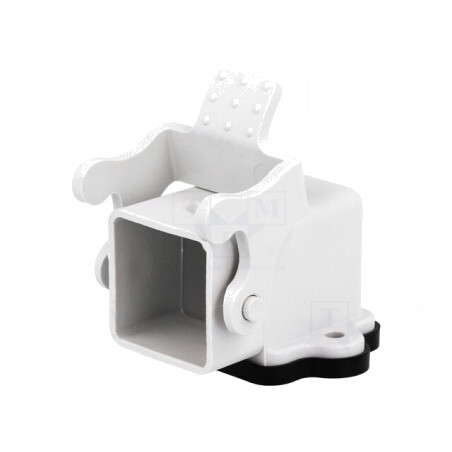 Carcasă pentru conectori HDC 3A cu clichet metalic | Electronic-mag.ro | Componente Electronice
