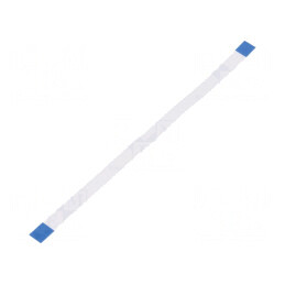 Bandă FFC Fire 6 Pini 1mm Contacte Pe Aceeaşi Parte | Electronic-mag.ro | Componente Electronice
