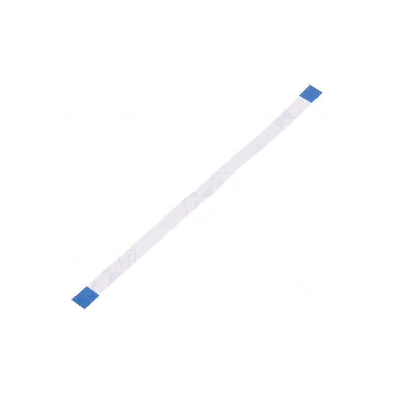 Bandă FFC Fire 6 Pini 1mm Contacte Pe Aceeaşi Parte | Electronic-mag.ro | Componente Electronice