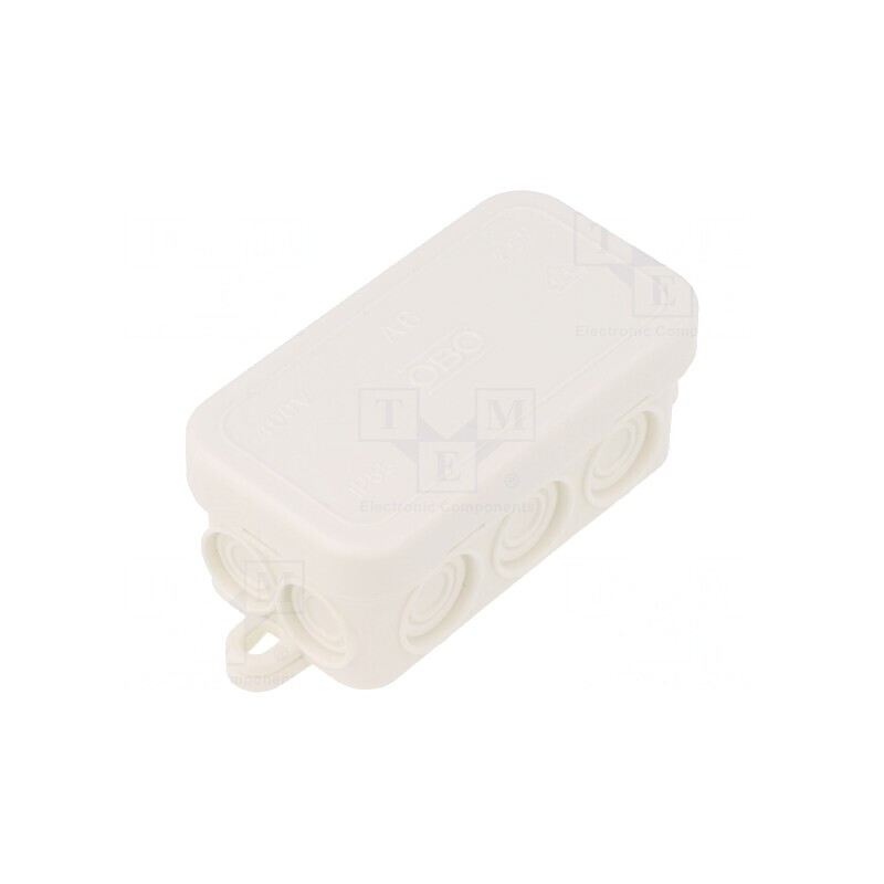Cutie de conexiuni 43x80x36mm polietilenă | Electronic-mag.ro | Componente Electronice
