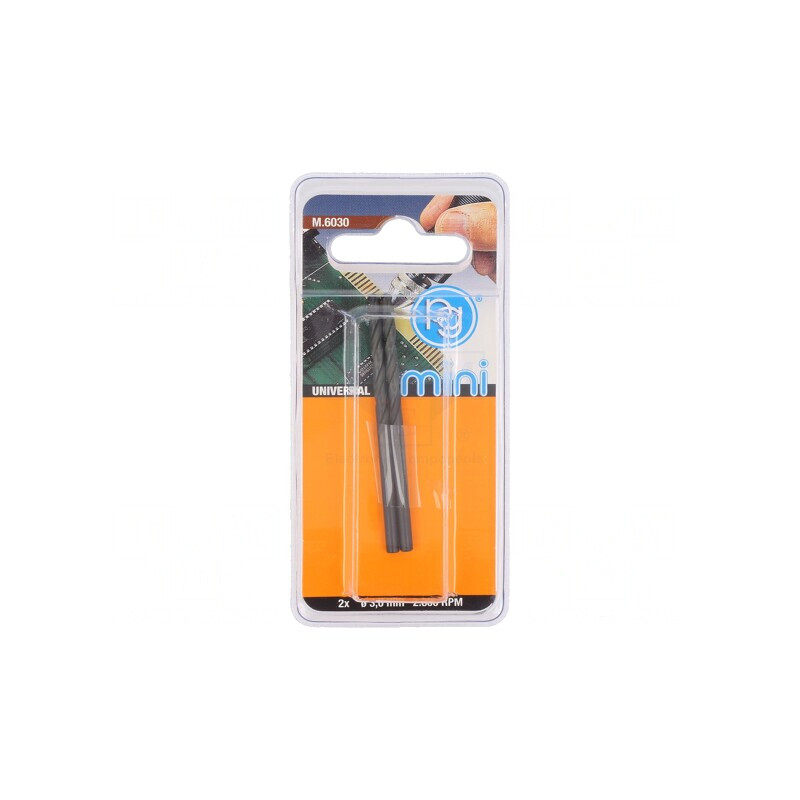 Burghiu Metal 3mm HSS 2 Bucăți | Electronic-mag.ro | Componente Electronice