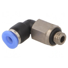 Racord Push-In Unghi Alamă Nichelată 10bar | Electronic-mag.ro | Componente Electronice