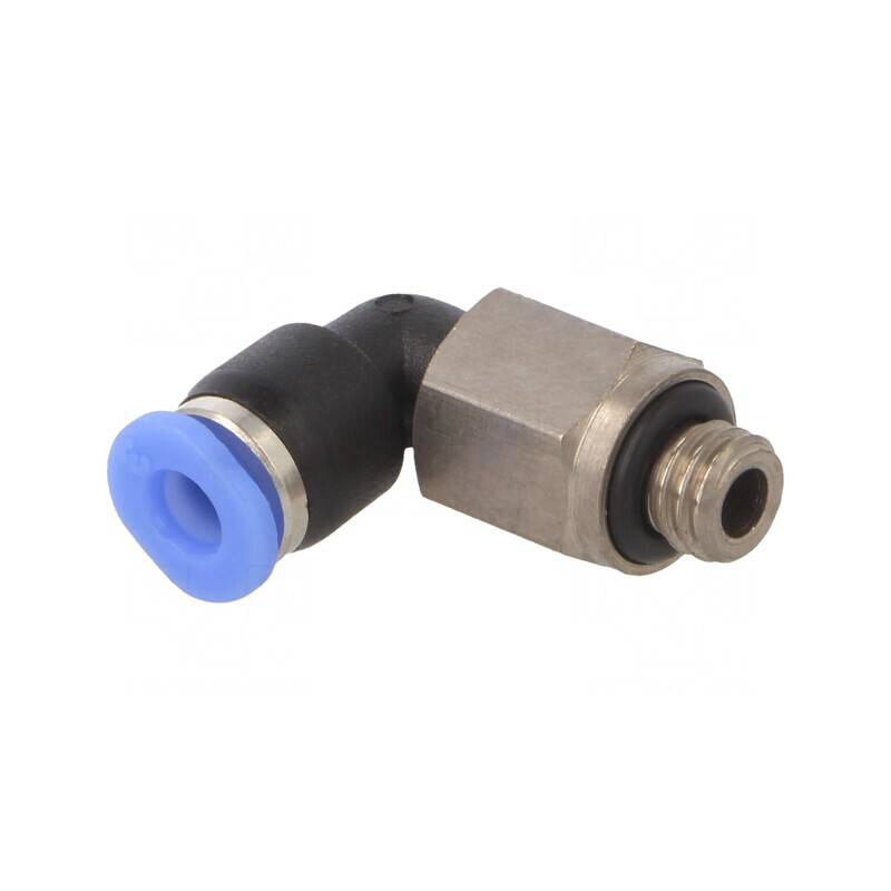 Racord Push-In Unghi Alamă Nichelată 10bar | Electronic-mag.ro | Componente Electronice