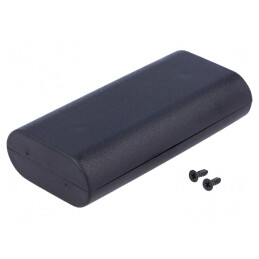 Carcasă universală OVALCLASSIC ABS 50x100x24mm | Electronic-mag.ro | Componente Electronice