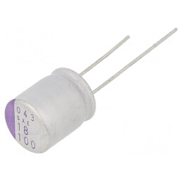 Condensator Polimeric 18uF 100V THT | Electronic-mag.ro | Componente Electronice