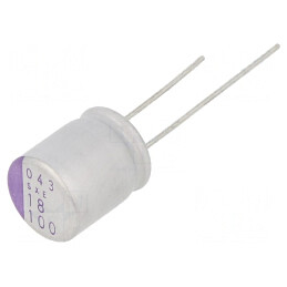 Condensator: polimeric; 18uF; 100VDC; SXE; THT; ±20%; -55÷125°C