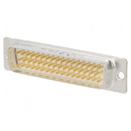 Conector D-Sub 50-Pini Soclu Tată Panou Drept Lipire | Electronic-mag.ro | Componente Electronice